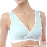Mamaway Antibacterial Crossover Sleeping & Nursing Bra - Pull-Aside Access