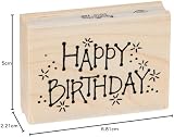 Art Stamps FH59 Christmas Stamps Happy Birthday Sparkles Black Birthday Crafts view 5