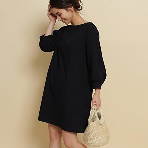 Amazon アナトリエ Anatelier Sサイズあり 袖リボンワンピース ネイビー 094 36 S ワンピース チュニック 通販