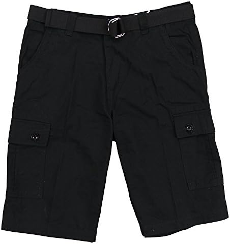 One Tough Brand(OTB) Mens Belted Cotton Cargo Short