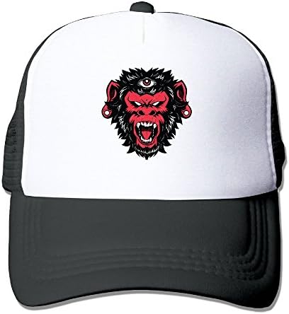Aiw Wfdnn Angry Red Monkey Unisex Mesh Adjustable Baseball Cap Dad Trucker Hats