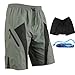 TRUVELO Santic Men's Padded Loose Fit Shorts