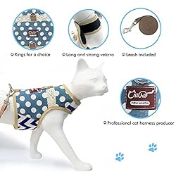 Yizhi Miaow Kitty Harness and Leash for Walking