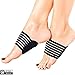BLITZU Arch Supports for Plantar Fasciitis | Cushioned Compression Extra Thick Support with Padded Comfort for Fallen Arches, Heel Spurs, Achy and Flat Feet 1 Pair Men and Women