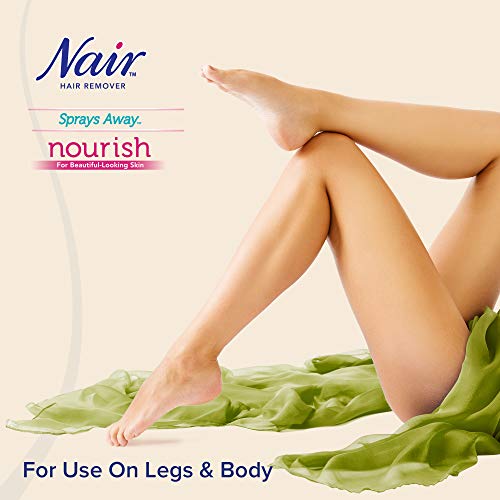 Nair Hair Remover Body Spray, Arm, Leg and Bikini Hair Removal Spray, 7