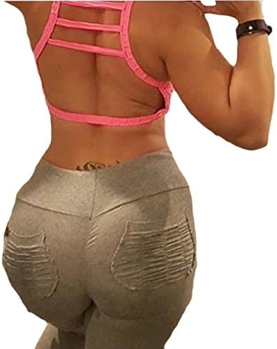 Generic Womens Scrunch Butt Yoga Pants Leggings High Waist Waistband Workout Sport Fitness Gym Tights