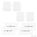 Eco-Fused Hard Case Cover Screen Protector Compatible with Apple Watch 2 (38mm) - 4 Pack - Transparent - Protects Your Apple Watch Series 2 Against Bumps and Scratches
