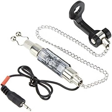 Wanna Fishing Bite Alarm LED Illuminated Indicator Carp Fishing Alarm Chain Hanger Fishing Swinger Indicator Fishing Tackle Tool