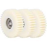 E Bike Motor Gear Electric Bicycle 36T Planetary Gears Wheel Hubs 47.5x13.5mm Bike Nylon Tooth Gear Compatible with Baf 500W Motor Gear E-Bike Accessories(3pcs Style A)