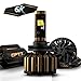 OPT7 FluxBeam X V2 H11 H8 H9 LED Headlight Bulbs w/Arc-Beam Lens - 13,000LM 6000K Daytime White - All Bulb Sizes - 140w - 2 Year Warranty