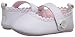 Little Me Mary Jane Baby Shoes White PU Leather