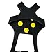 mingche Ice Grips,Crampons Non-Slip Ice & Snow Grips Cleat Over Shoe/Boot Traction Cleat Rubber Spikes Anti Slip 10 Steel Studs Slip-on