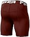 Tesla TM-S17-BRKZ_X-Small Men's Compression Shorts Baselayer Cool Dry Sports Tights S17