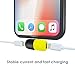 Holo Splitter Compatible with iPhone 7, 7 Plus, 8, 8 Plus, X, Xr, Xs, iPad,iPad Pro, 2 in 1 Dual Headphone Jack Audio + Charge Cable Adapter,Work with iOS 12 or Later, Sync,Music Control.