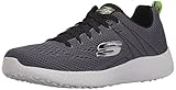 Skechers Sport Men's Energy Burst Second Wind Sneaker, Charcoal/Black, 8 M US
