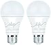 GE Lighting 44291 C by GE C-Life/C-Sleep LED Light Bulb Combo, 2-Pack
