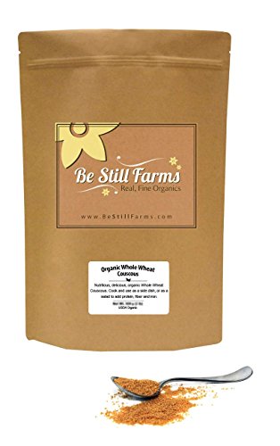 Organic Whole Wheat Couscous, 2 Pounds - USDA Organic | Non-GMO | Vegan
