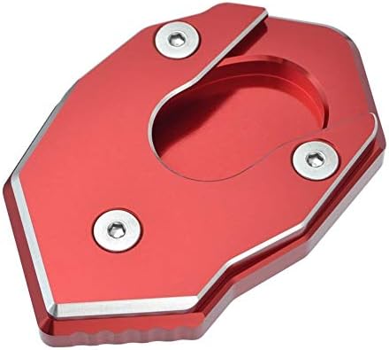 LTGJJ Motorcycle Kickstand Side Stand Enlarge Foot Pad Kickstand Extension Plate Pad For Kawasaki Z800 2013-2016 Z900 2017-2018 Er6n/Er6f Ninja650r 2012-2017