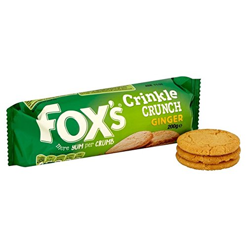 Fox's Ginger Crinkle Crunch Biscuits 200g Amazon.co.uk Grocery