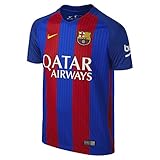 Nike Barcelona 2017 Home Soccer Jersey (Blue, Red)