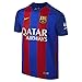 Nike Barcelona 2017 Home Soccer Jersey (Blue, Red)