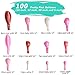 Funwoo Balloon Garland Kit | Pink Balloon Arch Kit | Pack of 100 Rose Gold White Blush Pink Balloons for Baby Shower Bridal Girls Birthday Party Decorations | Glue Dots and Decorating Strip Included