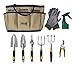 9 Piece Garden Tool Set Includes Garden Tote Bag and 6 Hand Toolsthumb 4