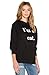 Summerwhisper Women's Cute Print Cat Ear Hoody Sweatshirt Pullover Black Medium