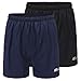 EZRUN Men's 5 Inches Running Workout Shorts Quick Dry Lightweight Athletic Shorts with Liner Zipper Pockets