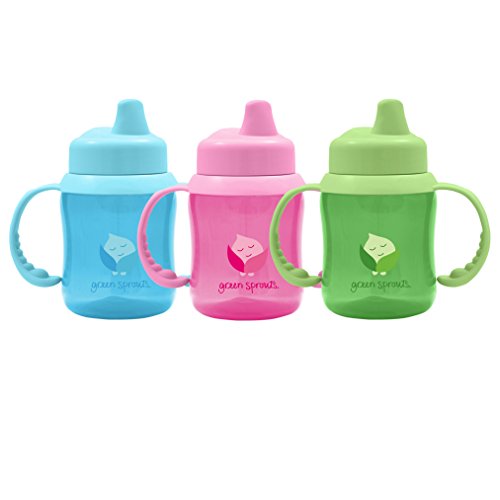 Green Sprouts Non-Spill Sippy Cup,6 Ounce