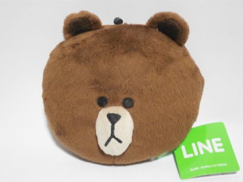 Amazon Hello Friends Line リールポーチ ブラウン アニメ 萌えグッズ 通販