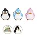 Animal LED Keychain with Sound (Penguin - 3-Pack)