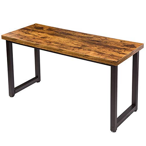 TOPSKY 59" Big Large Computer Office Desk 1.88" Thickness Desktop