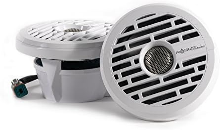 Roswell Marine R1 in Boat Speakers, White, 6.5"