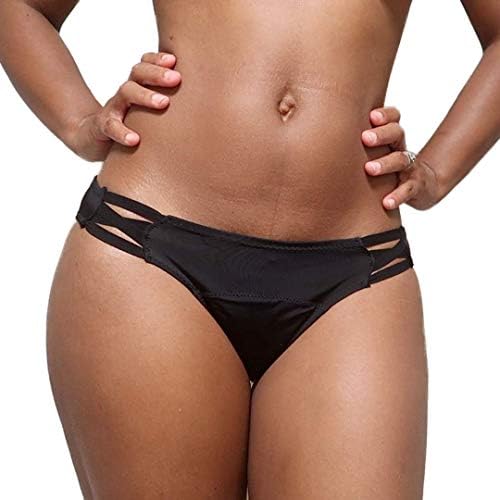 Lilova Period Underwear 2 Tampons Leak Proof Menstrual Panties Women Postpartum Heavy Flow Overnight Black Amber Bikini