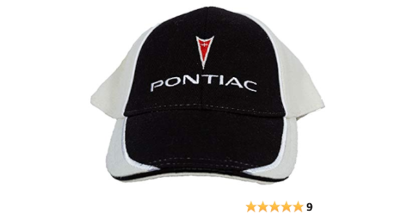 Pontiac Logo Hat Embroidered Cap 