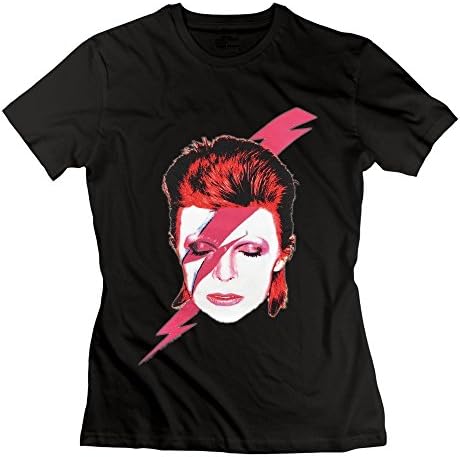 David Bowie Bowie T-shirts M Black For Women