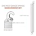 SL728 28-Inch Lock-End Garage Door Extension Spring (.177
