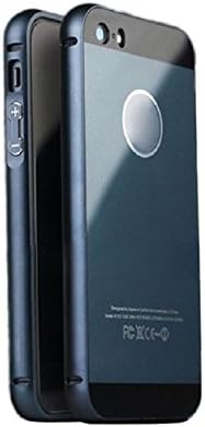 Bestpriceam® Luxury Aluminum Metal Frame&amp;acrylic Back Case Cover for Iphone 5s /5 (Black)