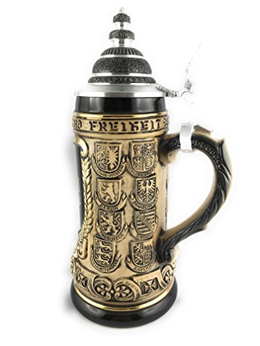 Beersteincenter-Bierkrug-mit-Deckel-Deutschland-BL-05-Liter-Bierseidel-Steingut