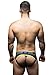 Andrew Christian Men's Blow Arch Jock, Navy, Medium