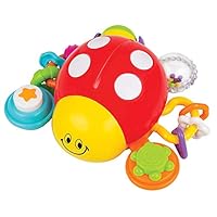 KiddoLab Lilly The Bug, Press & Crawl Musical Activity Toy. Ladybug Baby Nursery Early Development Toy. Toddler Crawling Toys for Learning, Educational Toys Series. Ages 6 Months and Up