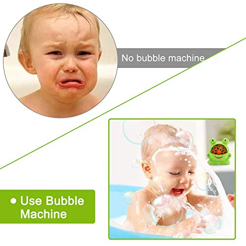 image for KMOOL Bubble Machine Bubble Toys Automatic Bubble Blower for Kids Port