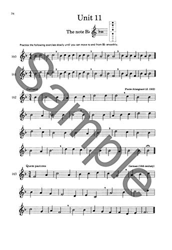 Sweet Pipes Recorder Book 1 (Soprano): A Method for Adults and Older Beginners - Thumbnail 6