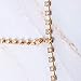 Victray Crystal Leg Chains Body Chain Belly Thigh Chain Summer Beach Fashion Body Jewelry for Women and Girls (Gold)