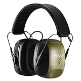 Mpow Electronic Shooting Earmuffs, Sound Amplification Active Noise Reduction Ear Muffs, NRR 27dB Hearing Protection Ear Muffs for Shooting Hunting Season