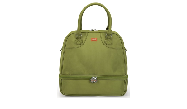 Amazon Com Mario Batali Amorini Crew Tote Insulated Lunch Tote Pesto Lunch Boxes Kitchen Dining