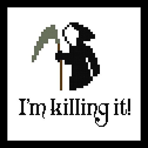 Counted Cross Stitch Pattern. I'm killing it!