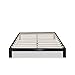 ZINUS Arnav Metal Platform Bed Frame, Wood Slat Support, No Box Spring Needed, Easy Assembly, Black, Twin