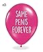 Abusive Bachelorette Pink Party Balloons - Pack Of 12 Funny Rude Balloons …